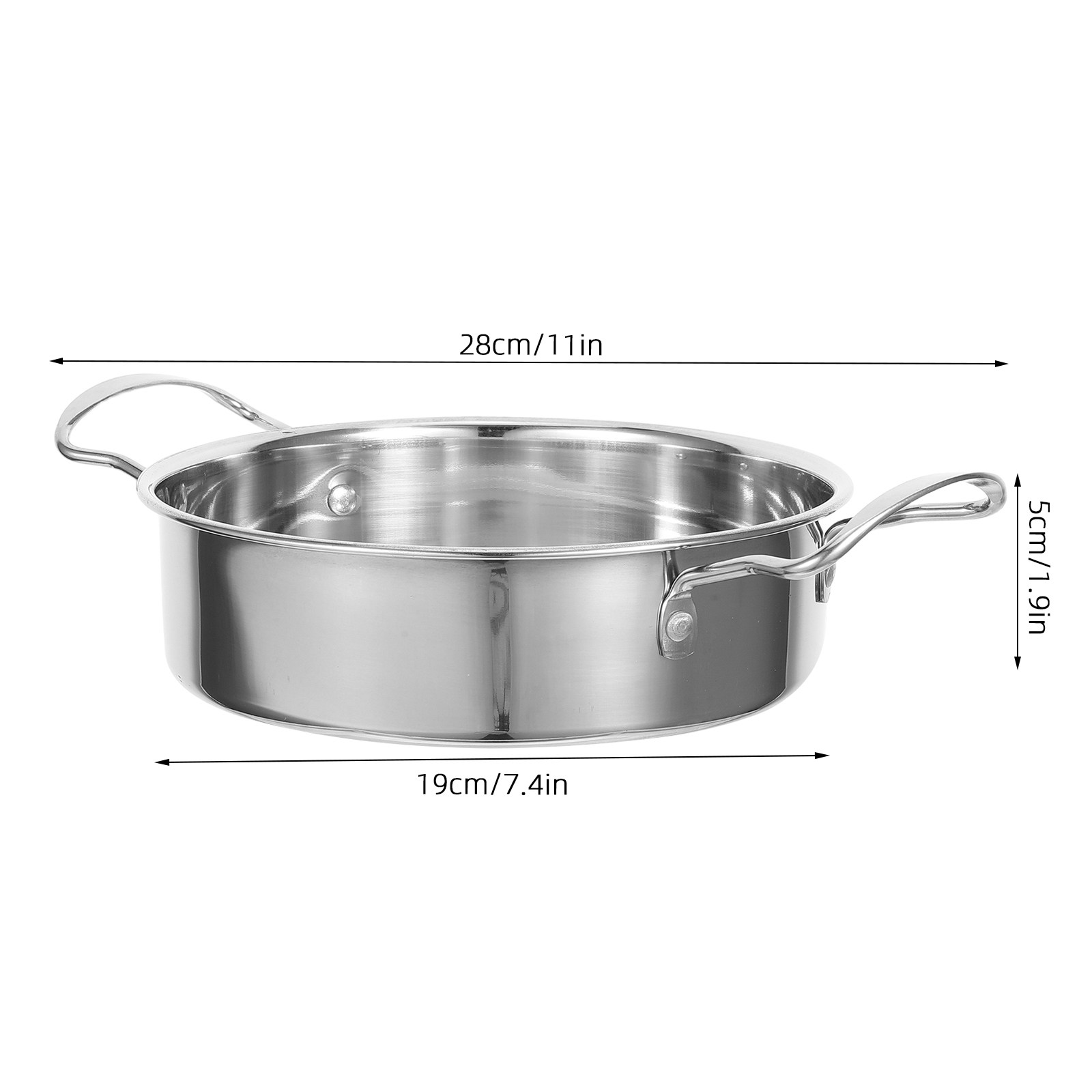 7.5 Inch Stainless Steel Paell - Paella Pan Steel ulasan dan harga