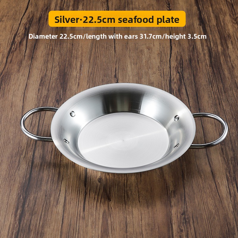 Stainless Steel Paella Pan wit - Paella Pan Steel ulasan dan harga