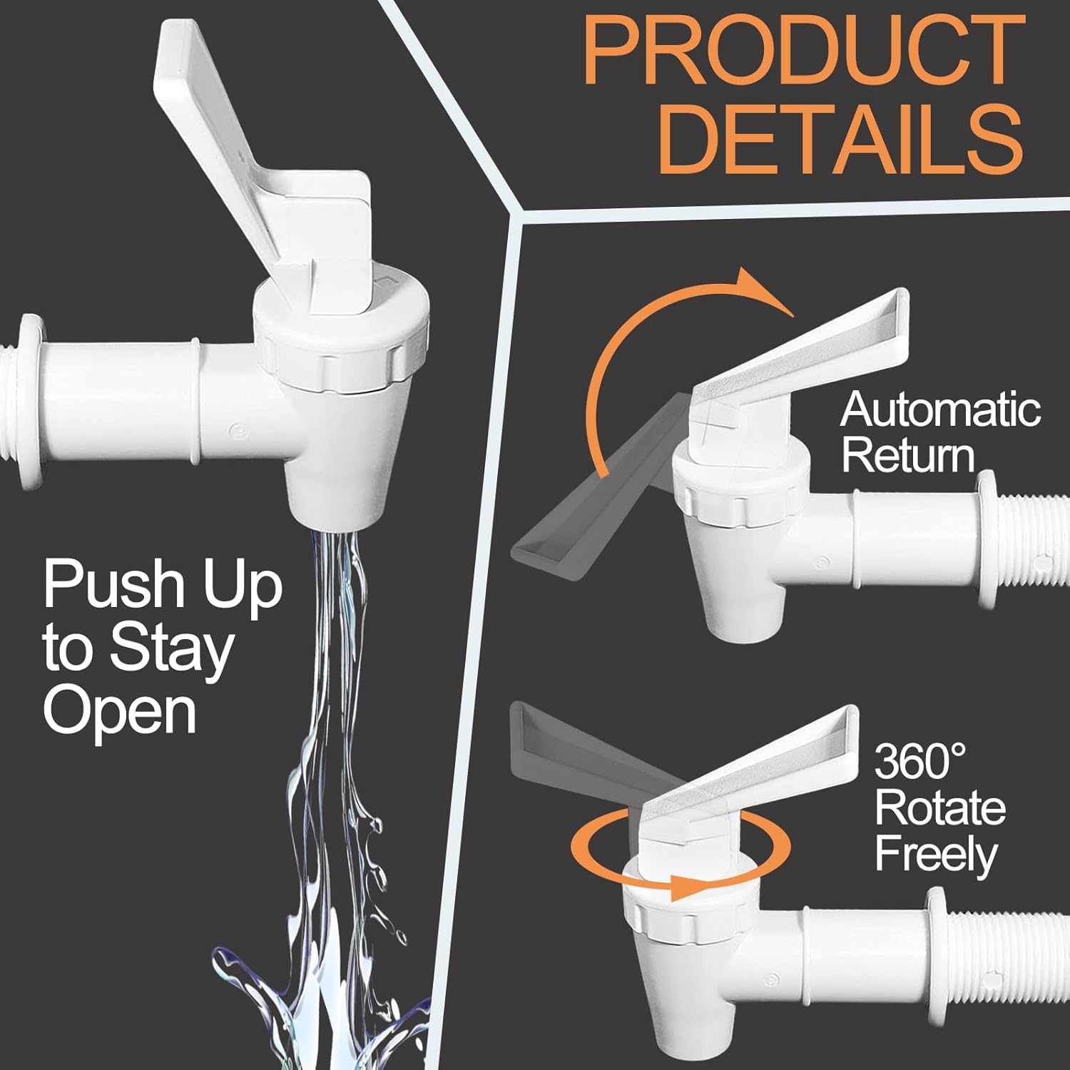 White Plastic Spigot Bucket Bo - Fermentation Crock ulasan dan harga