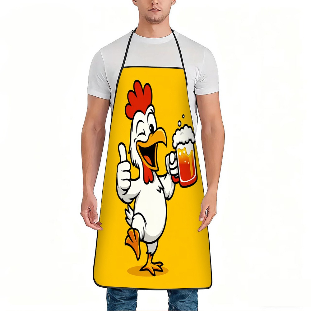 1pc Polyester Protective Apron - Home Cooking Definition ulasan dan harga