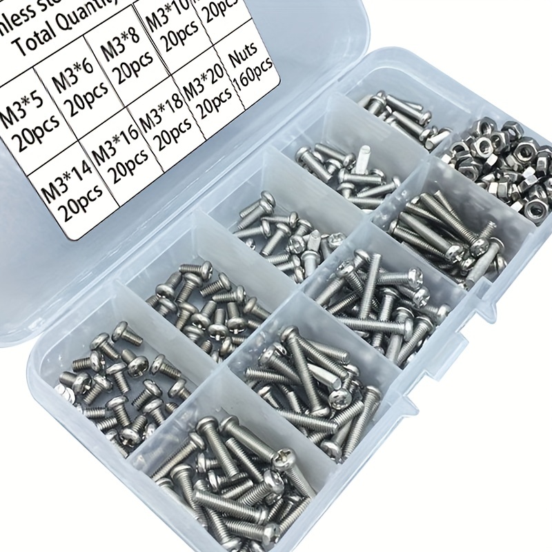 340pcs M3 Stainless Steel Phil - Paella Pan Steel ulasan dan harga