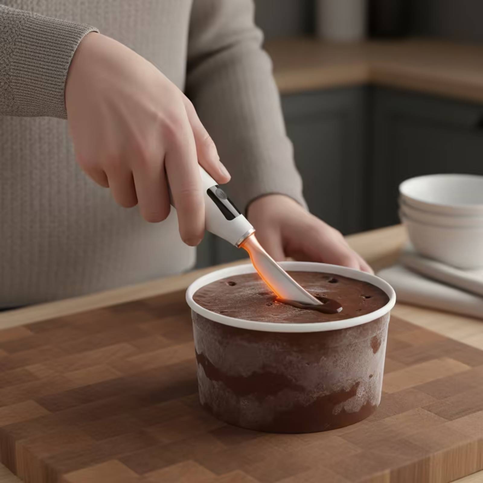 Rechargeable Electric Ice Crea - Home Cooking Kitchen ulasan dan harga