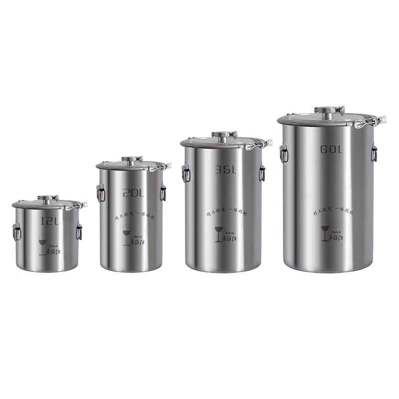 60L 304 Stainless Steel Bucket - Fermentation Crock ulasan dan harga