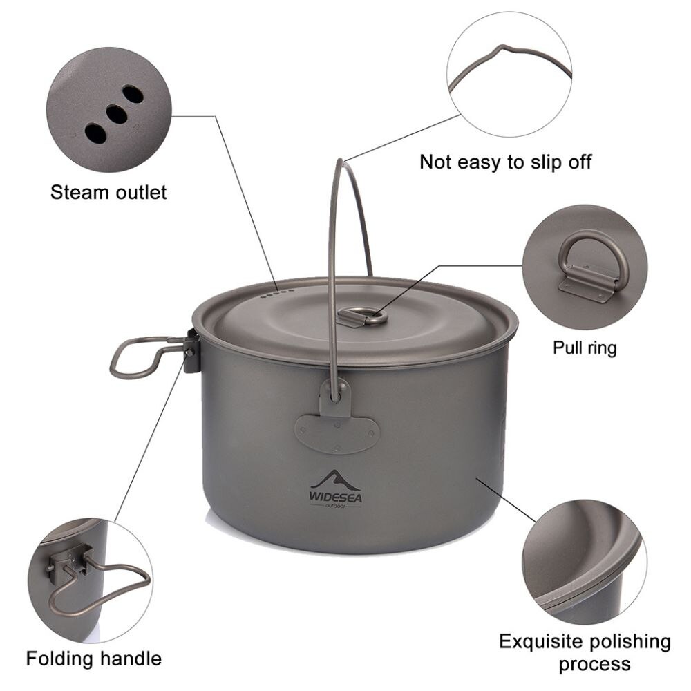 Widesea Camping Tableware Tita - Paella Pan Steel ulasan dan harga