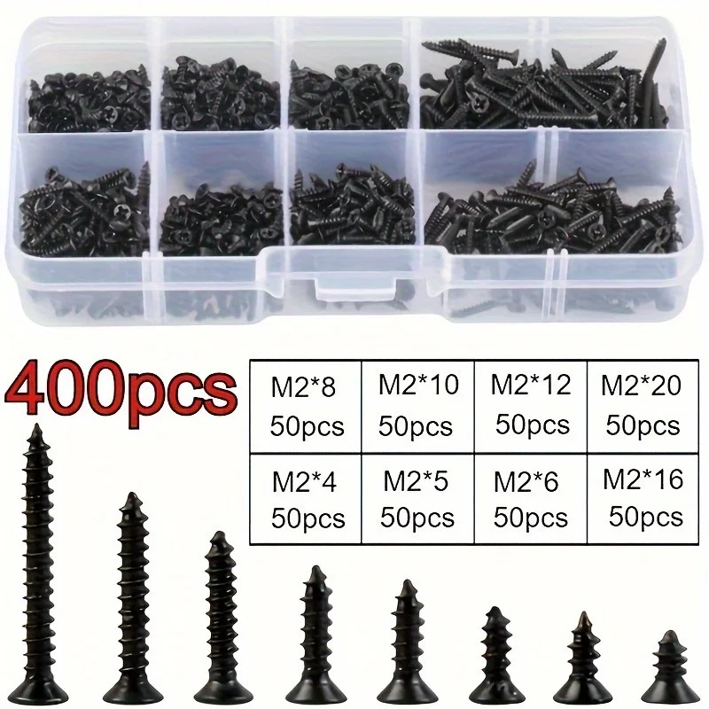 Self-tapping wood screw set, M - Paella Pan Steel ulasan dan harga