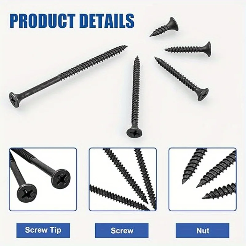 Self-tapping wood screw set, M - Paella Pan Steel ulasan dan harga