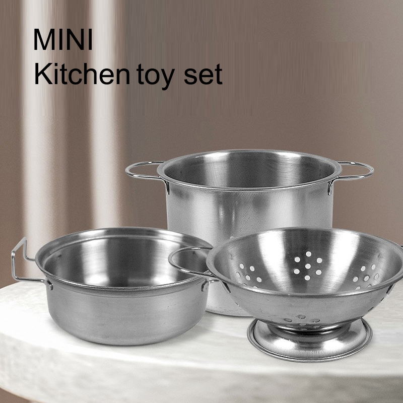 Kitchen Pretend Play Accessori - Paella Pan Steel ulasan dan harga