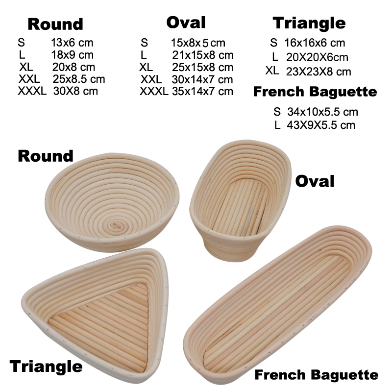 UPORS Rattan Bread Proofing Ba - Fermentation Crock ulasan dan harga