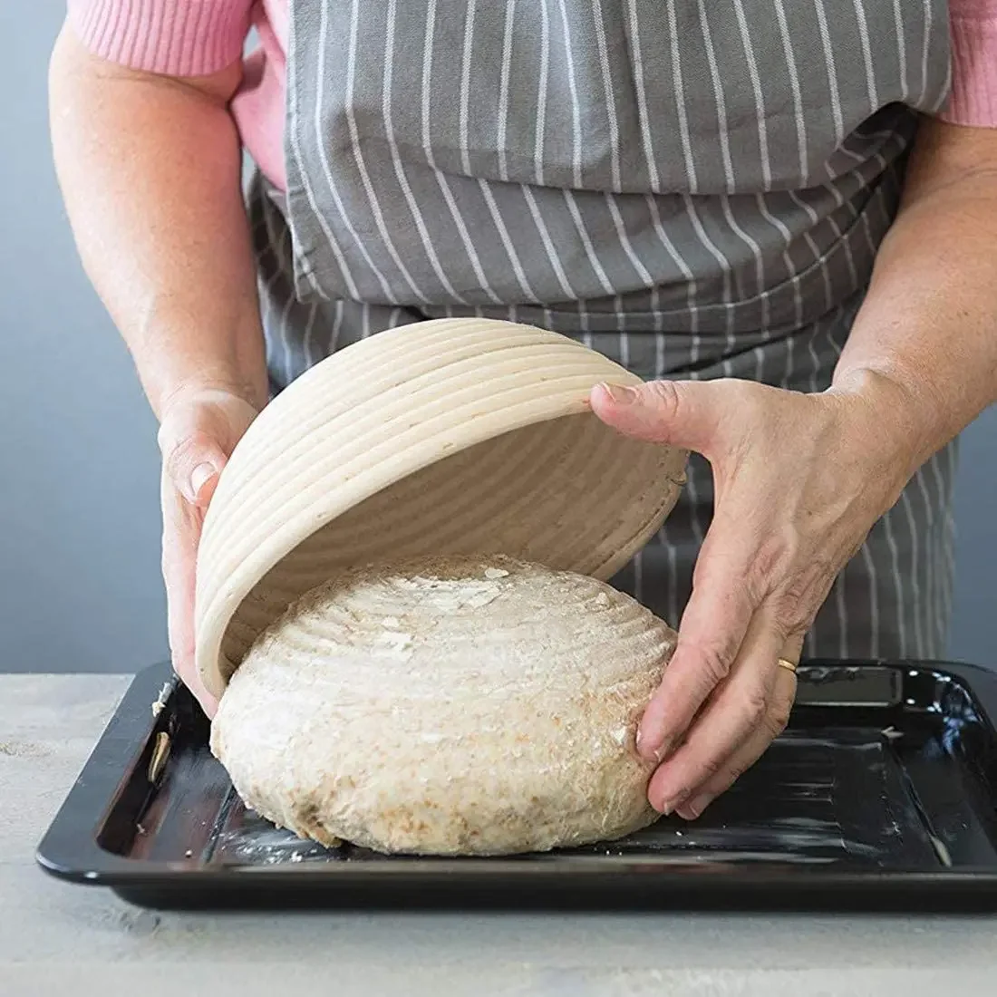 Natural Rattan Bread Proofing  - Fermentation Crock ulasan dan harga