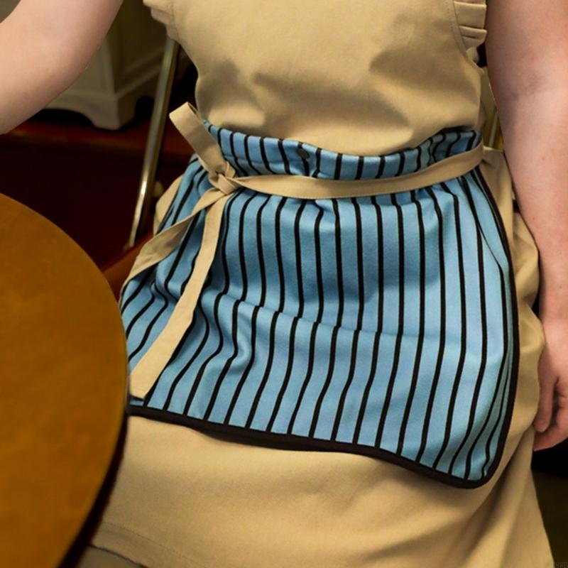 H8WB Practical Smock Apron Wit - Home Cooking Classes ulasan dan harga