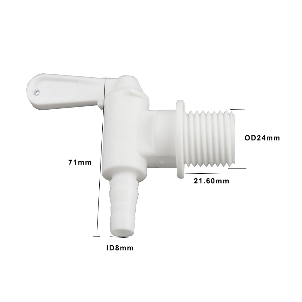 3pcs/lot White Plastic Spigot  - Fermentation Crock ulasan dan harga