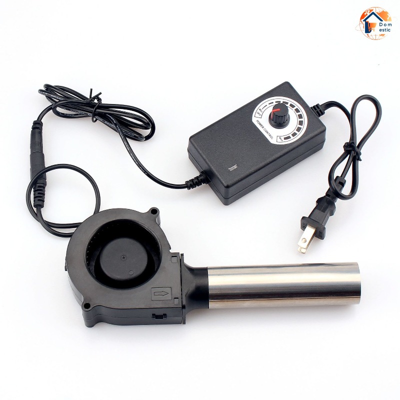 220V BBQ Fan Small Blast Engin - Uk Home Cooking ulasan dan harga