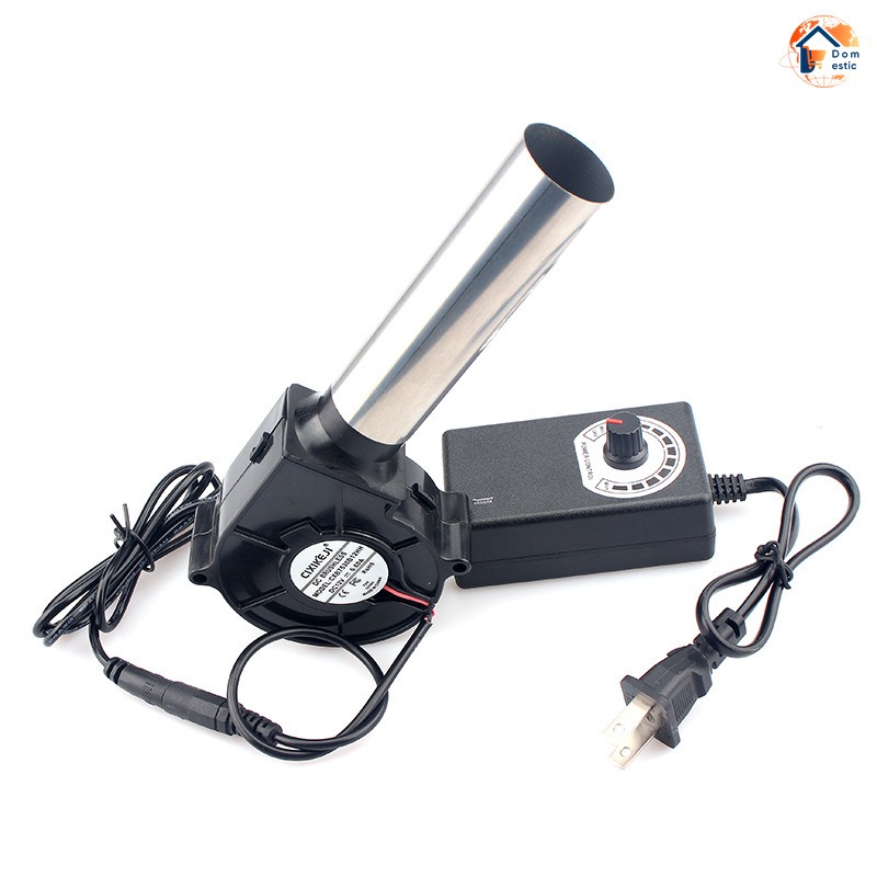 220V BBQ Fan Small Blast Engin - Uk Home Cooking ulasan dan harga